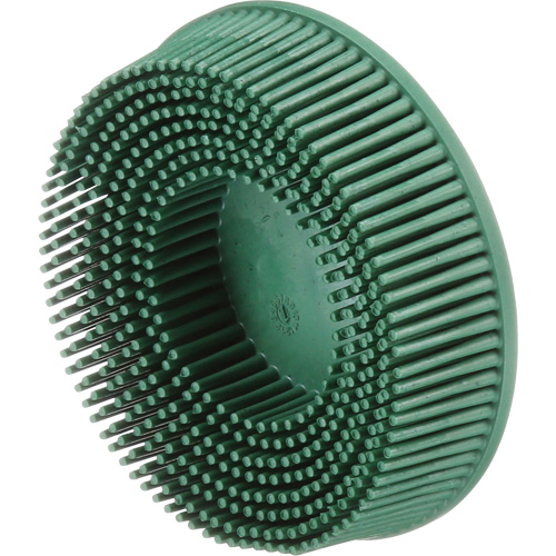 Scotch-Brite Roloc Bristle Disc, Ceramic, 3" Dia. GTA Hardware Inc