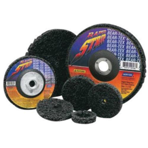 Bear-Tex&reg; Rapid Strip Non-Woven Quick-Change Disc, 2" Dia., Extra Coarse Grit, Silicon Carbide GTA Hardware Inc