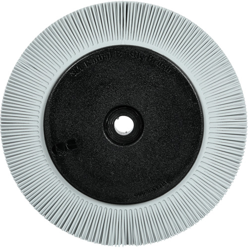 Scotch-Brite Type S Precision Radial Bristle Brush PN-RB with Flange, Ceramic, 120+ Grit, 8" Dia. GTA Hardware Inc