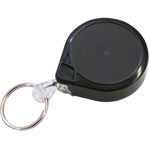 Retractable Mini-Bak&reg; Key Rings, Plastic, 36" Cable, Belt Clip Attachment GTA Hardware Inc