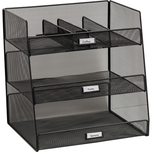 Onyx Break Room Supplies Organizer GTA Hardware Inc