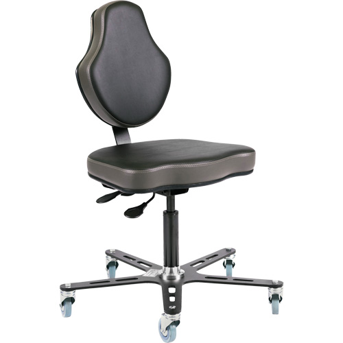 Chaise ergonomique &agrave; inclinaison r&eacute;glable Vega, Mobile, Ajustable Hauteur GTA Hardware Inc