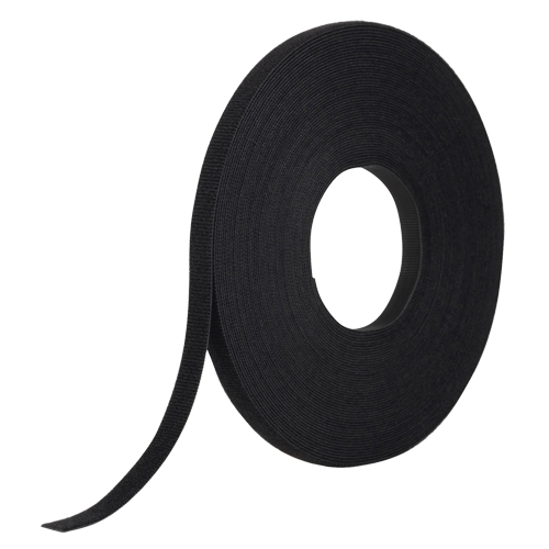 Ruban d'attaches One-Wrap, Boucle et crochet, 25 vg x 1/2", Auto-aggripant, Noir GTA Hardware Inc
