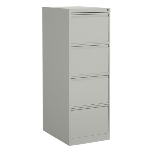 Classeur vertical, Acier, 4 tiroirs, 18-1/7" la x 25" p x 52" h, Gris GTA Hardware Inc