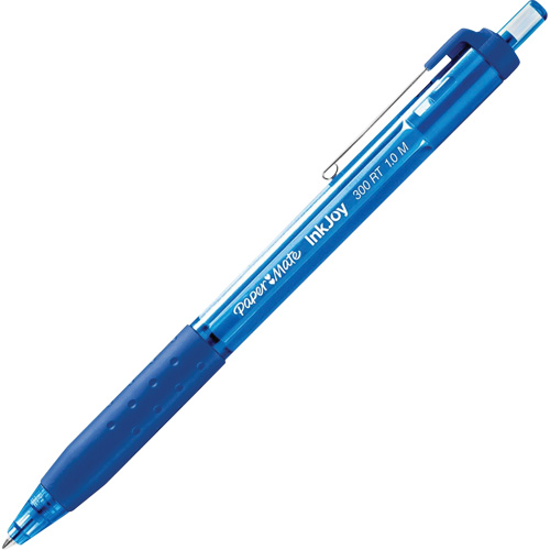 Inkjoy 300RT Pen, Blue, 1 mm, Retractable GTA Hardware Inc