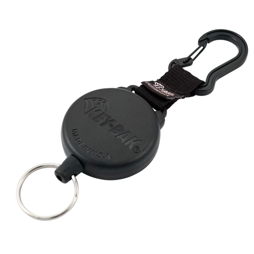 Securit Key Chains, Polycarbonate, 48" Cable, Carabiner Attachment GTA Hardware Inc