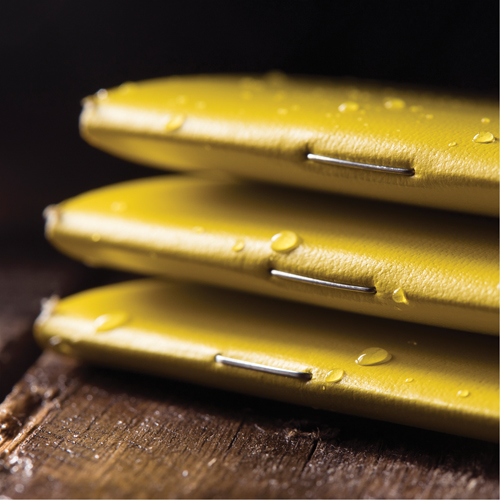 All-Weather Notebook, Soft Cover, Yellow, 48 Pages, 4-5/8" W x 7" L GTA Hardware Inc