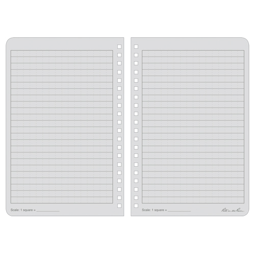 Carnet de notes de poche &agrave; spirale lat&eacute;rale, Couverture souple, Noir, 64 Pages, 4-5/8" , 7"  GTA Hardware Inc