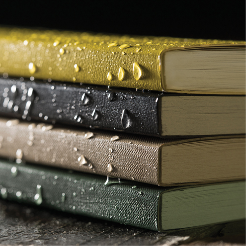 Livre reli&eacute; Field-Flex, Couverture souple, Noir, 128 Pages, 4-5/8" , 7-1/4"  GTA Hardware Inc
