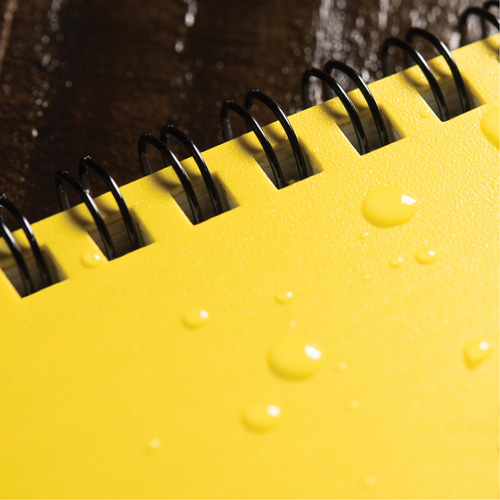 Side-Spiral Notebook, Soft Cover, Yellow, 64 Pages, 4-5/8" W x 7" L GTA Hardware Inc