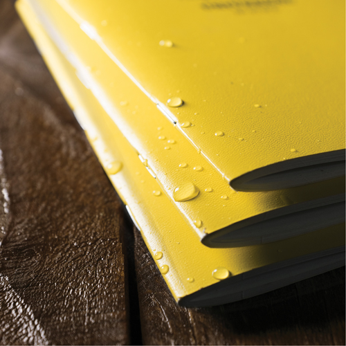 Notebook, Soft Cover, Yellow, 48 Pages, 4-5/8" W x 7" L GTA Hardware Inc