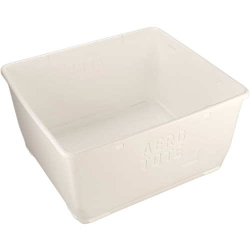 Contenant de rangement pour la nourriture, Plastique, Capacit&eacute; de 108 gal., Blanc GTA Hardware Inc