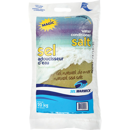 Sel adoucisseur d'eau Magic, 44,1 lb (20 kg), Sac GTA Hardware Inc