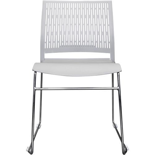 Activ Series Stacking Chairs, Polypropylene, 32-3/8" High, 275 lbs. Capacity, Grey GTA Hardware Inc