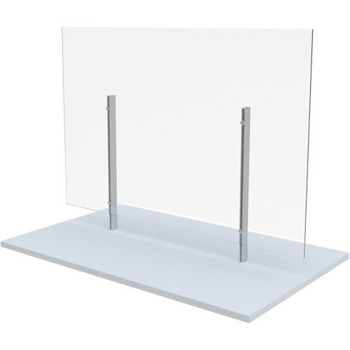 Vitre hygi&eacute;nique sur pied, 36" la x 36" h GTA Hardware Inc