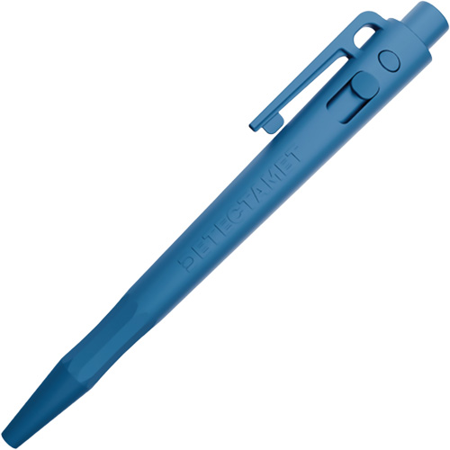 Stylo d&eacute;tectable aux rayons X et par les d&eacute;tecteurs de m&eacute;tal, Bleu, R&eacute;tractable GTA Hardware Inc