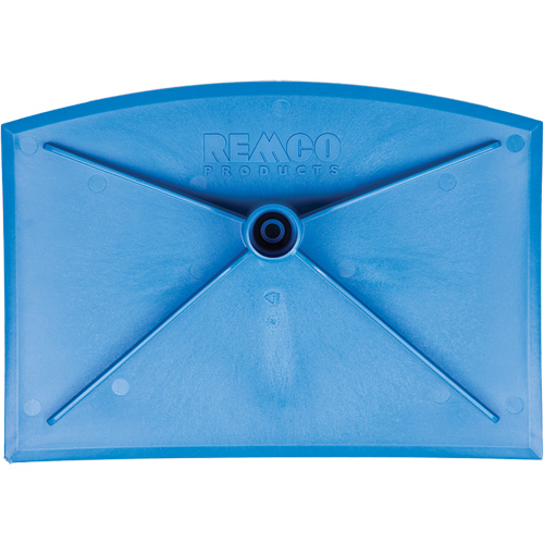T&ecirc;te de binette pour service alimentaire, Bleu, 8" la x 11-1/4" lo GTA Hardware Inc