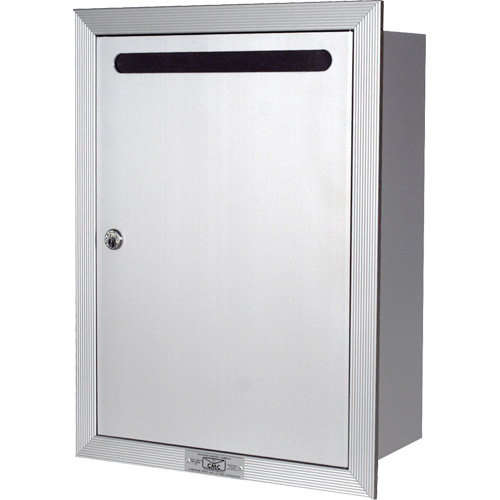 Recessed Collection Box, Wall -Mounted, 16-3/16" x 11-3/4", Aluminum GTA Hardware Inc