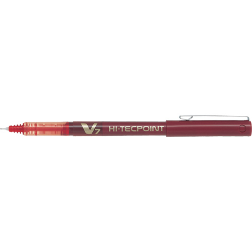 Hi-Tecpoint Pen, Red, 0.7 mm GTA Hardware Inc