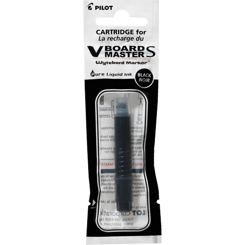 Vboard Master S Slim White Board Marker Refill, Black GTA Hardware Inc