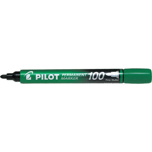 Series 100 Permanent Marker, Green, Bullet Tip GTA Hardware Inc