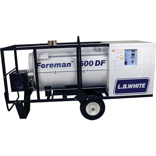 Foreman&reg; 500 Indirect-fired Portable Heater, Radiant Heat, Natural Gas, 500000 BTU/H GTA Hardware Inc