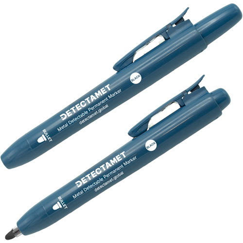 Retractable Permanent Marker, Black, Bullet Tip GTA Hardware Inc