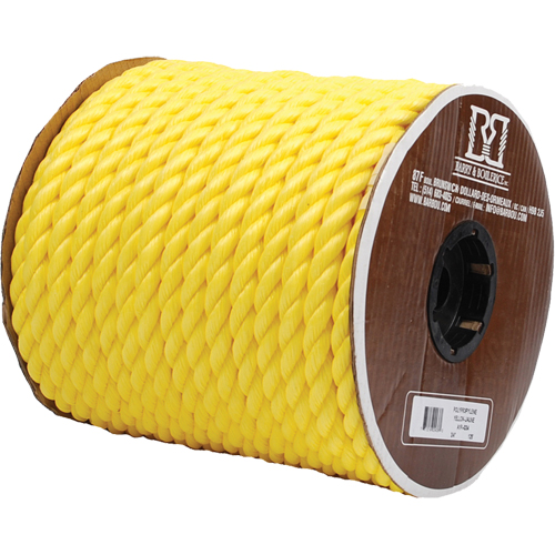 Cordes, Polypropyl&egrave;ne, 1300' GTA Hardware Inc