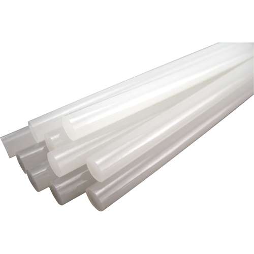 Glue Stick, 7/16" Dia. x 10" L, Clear GTA Hardware Inc