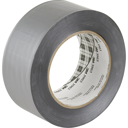 Rubans adh&eacute;sifs en vinyle 3903, 50 mm (2") la x 45,5 m (149,25') lo, 6,3 mils, Gris GTA Hardware Inc