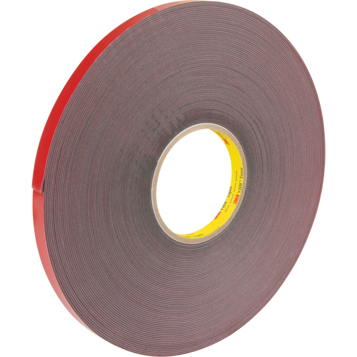 Ruban VHB, 32,9 m (108') lo x 12,7 mm (1/2") la, 40 mils, Acrylique GTA Hardware Inc
