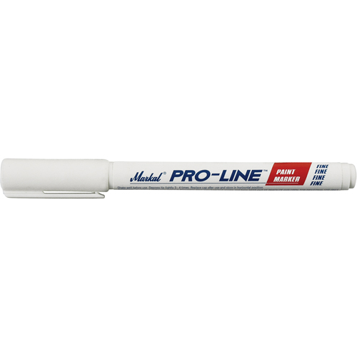 Marqueurs &agrave; peinture fins Pro-Line, Liquide, Blanc GTA Hardware Inc