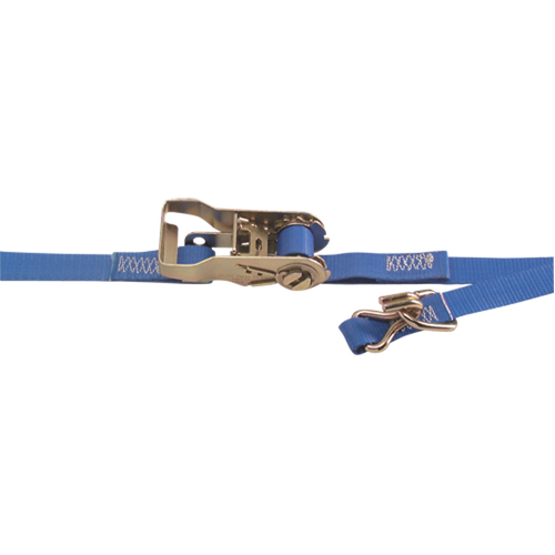 Heavy-Duty Utility Straps, Ratchet, 1" W x 16' L, 835 lbs. (380 kg) WLL GTA Hardware Inc