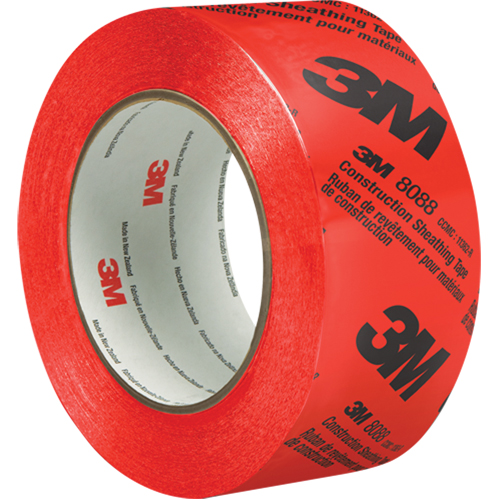 Ruban de rev&ecirc;tement pour la construction 8088, 60 mm (2-3/8") x 66 m (216'), Rouge GTA Hardware Inc