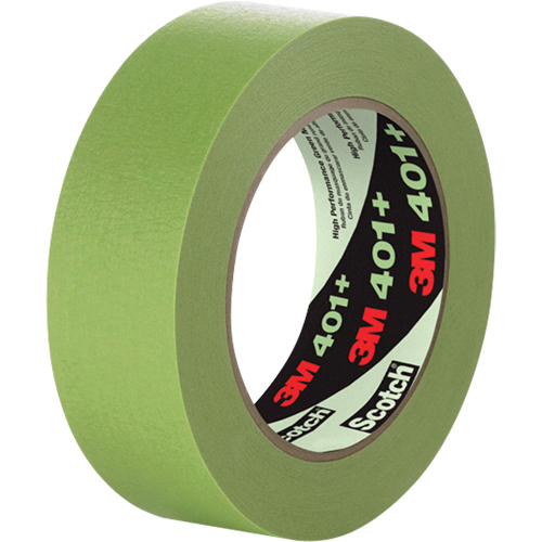 Ruban-cache haute performance 401+, 24 mm (1") x 54,8 m (180'), Vert GTA Hardware Inc