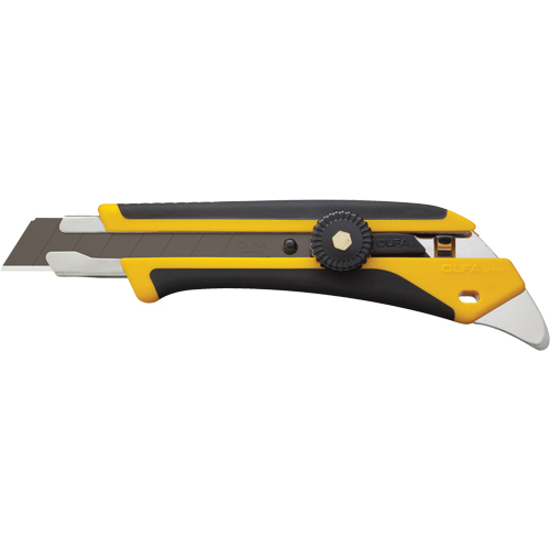 Heavy-Duty Utility Knife with Ratchet Lock, 18 mm GTA Hardware Inc