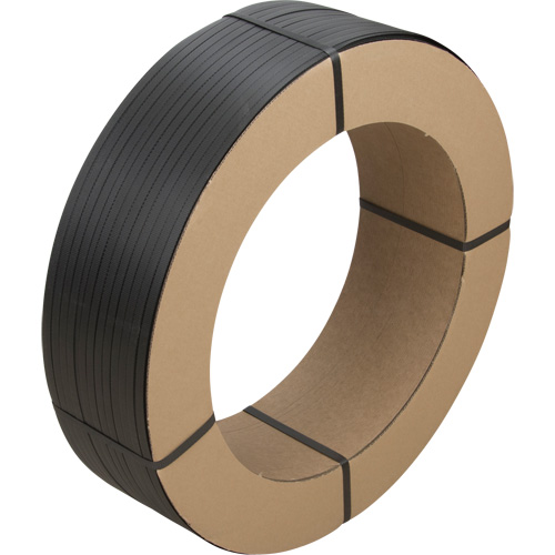 Feuillard, Polypropyl&egrave;ne, 1/2" la x 7200' lo, Noir, Calibre Manuel GTA Hardware Inc