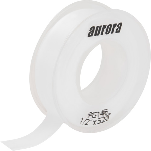 Teflon&reg; Sealing Tape, 520" L x 1/2" W, White GTA Hardware Inc