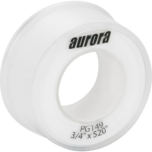 Teflon&reg; Sealing Tape, 520" L x 3/4" W, White GTA Hardware Inc