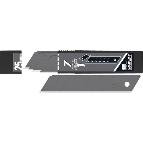 Lames de rechange noires tr&egrave;s aiguis&eacute;es, Style Cassable GTA Hardware Inc