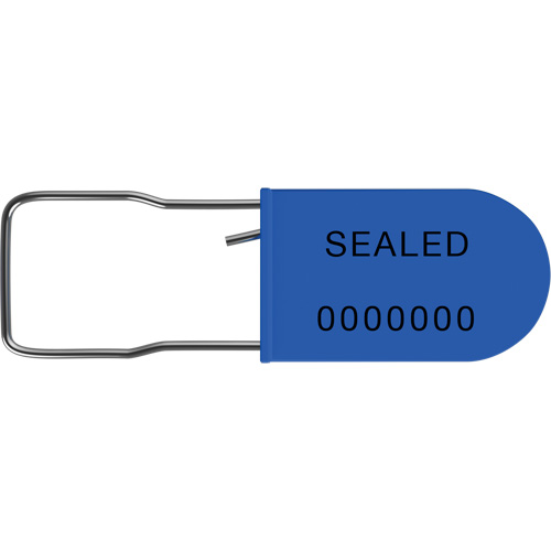 UniPad S Security Seals, 1-1/2", Metal/Plastic, Padlock GTA Hardware Inc