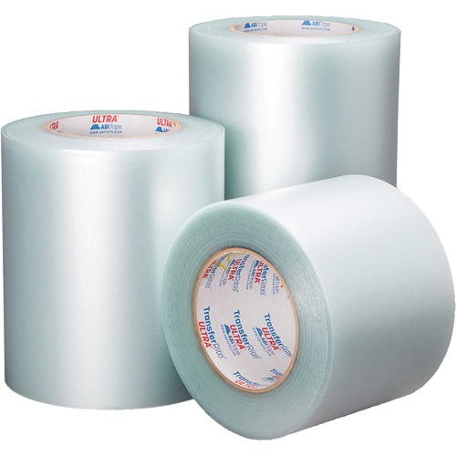 TransferRite&reg; Ultra Clear Tape, Polypropylene, 355.6 mm (14") W x 91.44 m (300') L, 3.9 mils Thick GTA Hardware Inc