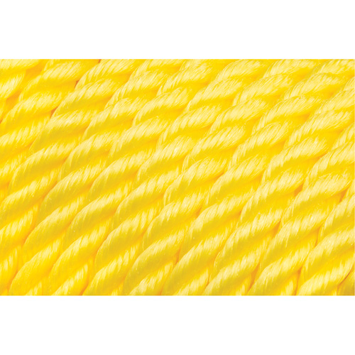 Corde jaune tress&eacute;e 5/8", Polypropyl&egrave;ne, 200' GTA Hardware Inc