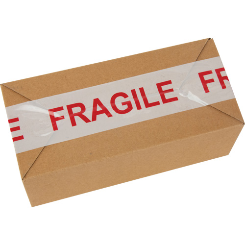 Ruban d'emballage Fragile, Adh&eacute;sif Thermofusible, 2 mils, 48 mm (2") x 100 m (328') GTA Hardware Inc