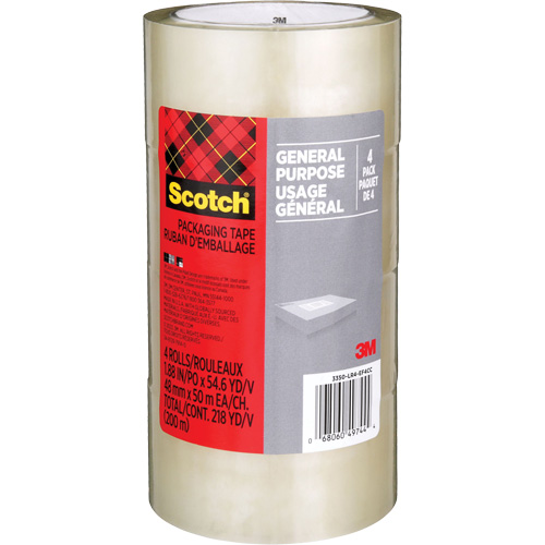 Scotch&reg; Shipping Packaging Tape 175G, 48 mm (2") x 50 m (164') GTA Hardware Inc