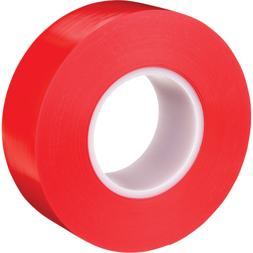 Ruban de marquage de planchers durable 971, 2" x 108', Vinyle, Rouge GTA Hardware Inc