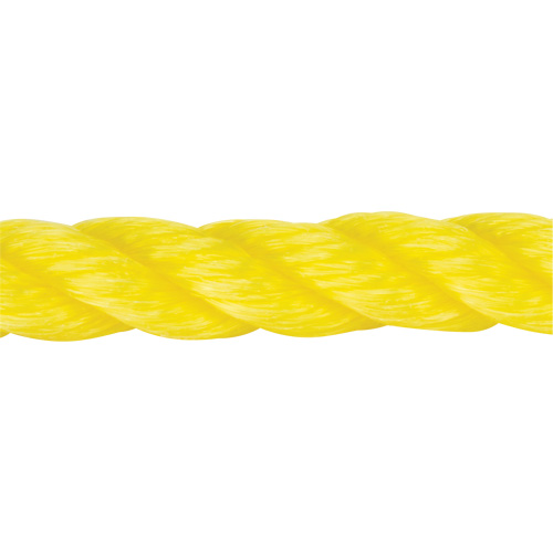 Braided Yellow Rope, Polypropylene, 144' GTA Hardware Inc