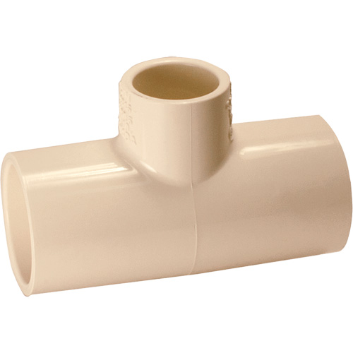 Flowguard Gold&reg; Tee Fitting, Reducing, CPVC, 1" x 3/4" x 3/4" GTA Hardware Inc