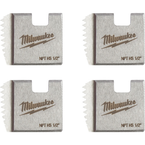 Matrices de tuyauterie portables NPT, Pour tuyau de 1/2", Alliage/Acier rapide GTA Hardware Inc