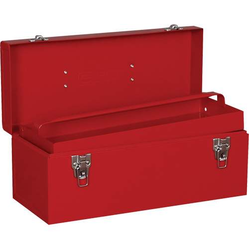 Utility Tool Box, 7" D x 16" W x 7-1/2" H, Red GTA Hardware Inc